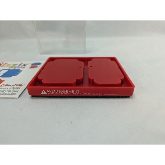 Sizzix 38-1203 Tabs Heart And Double Box‎ Scrapbooking Die Cut Cuts - Picture 6 of 12